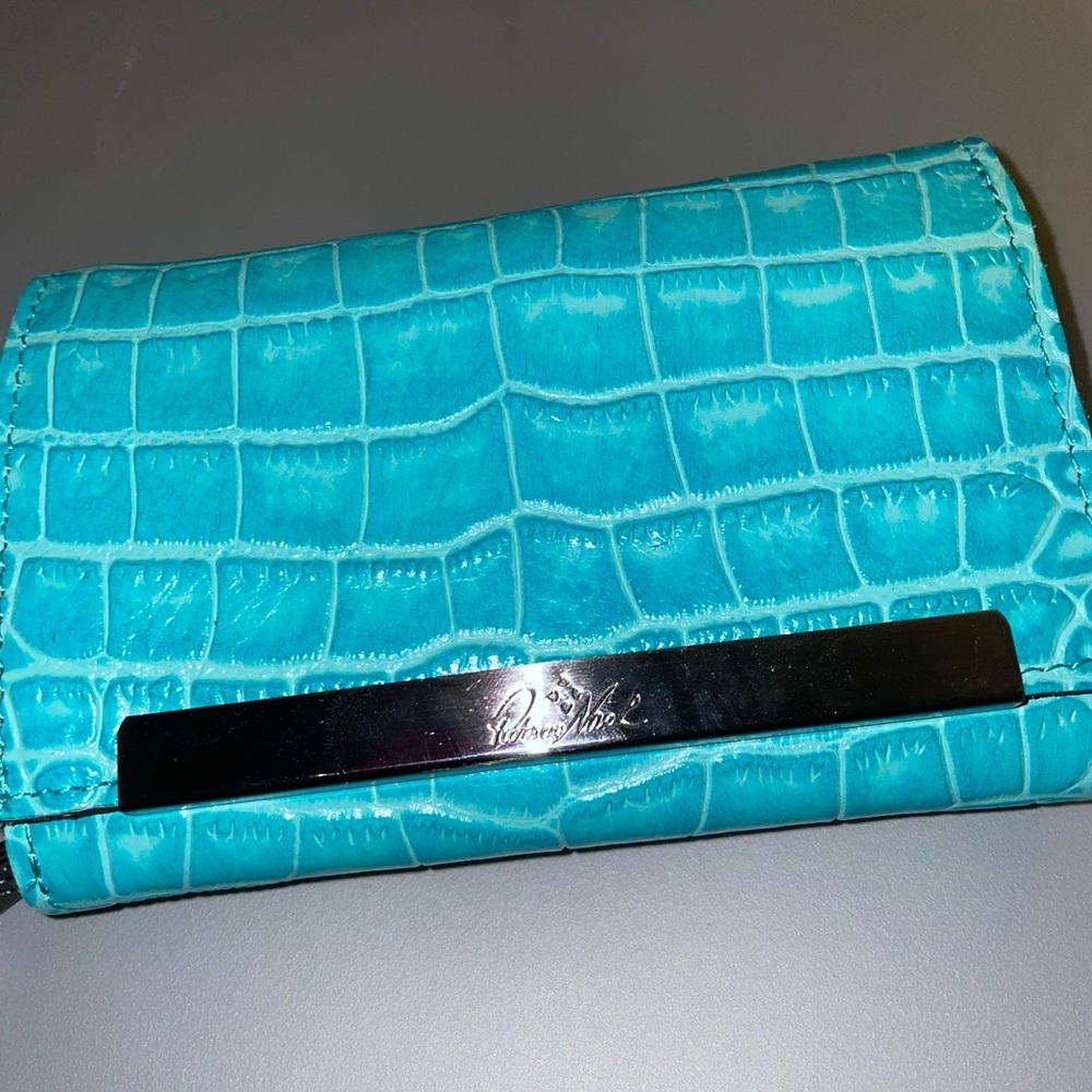 Patricia Nash Leather Canetti Tri Fold Wallet